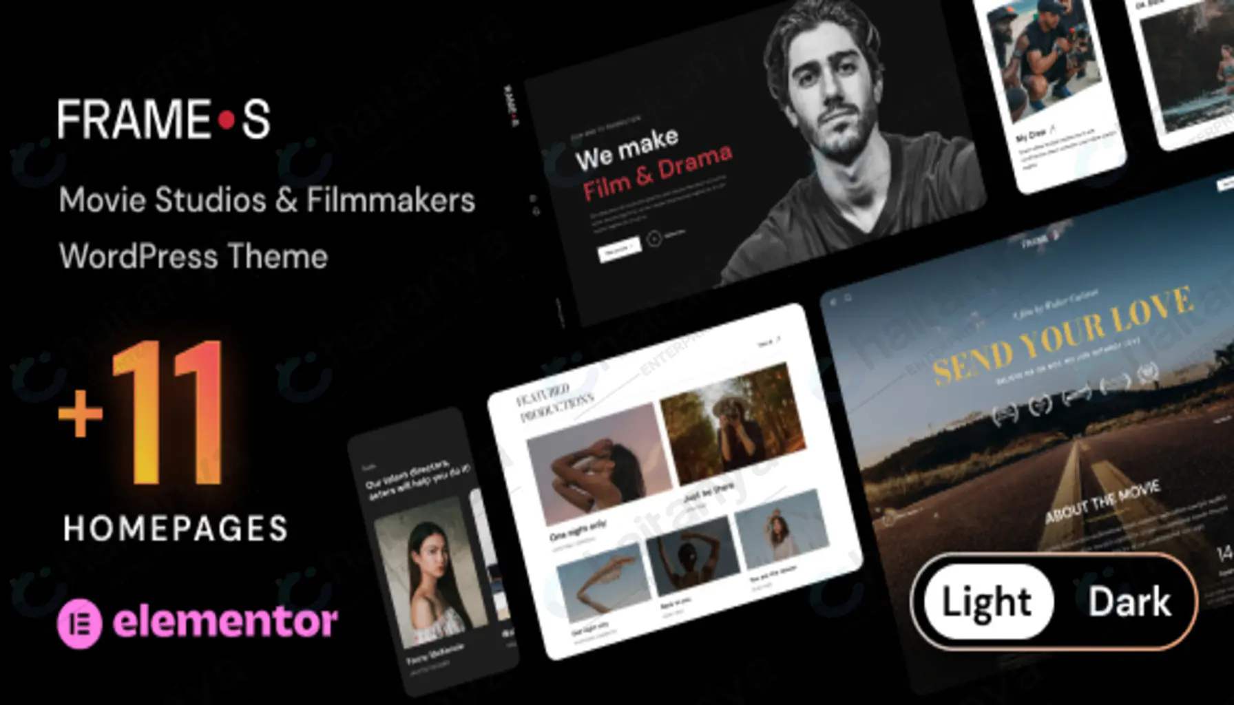 Frames v1.5.2 - Movie Studios & Filmmakers WordPress theme