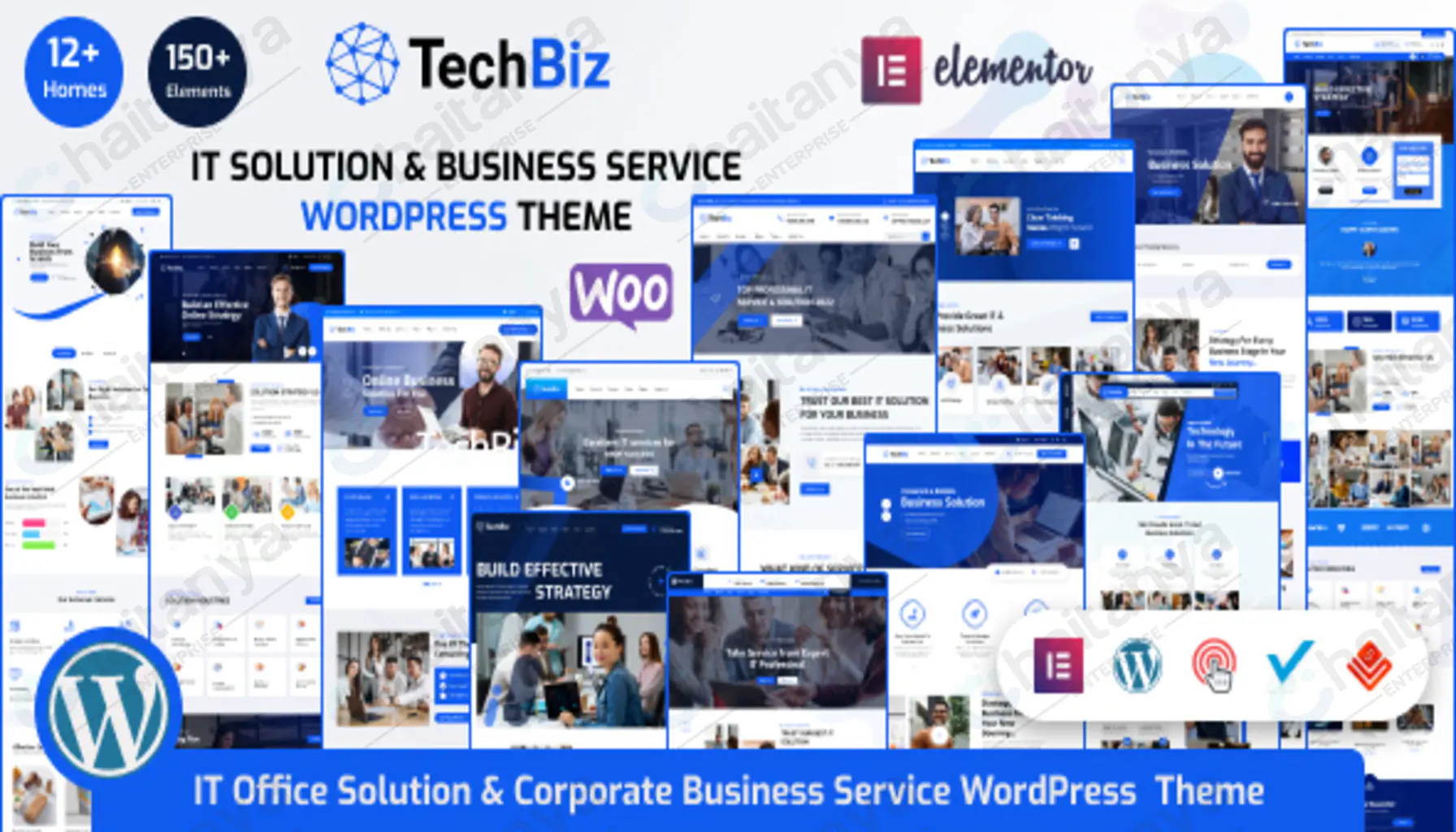 Techbiz - IT Solution & Business Consulting Service WordPress Theme