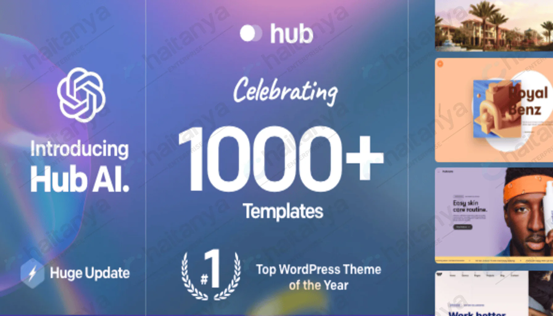 Hub - Responsive Multi-Purpose WordPress Theme