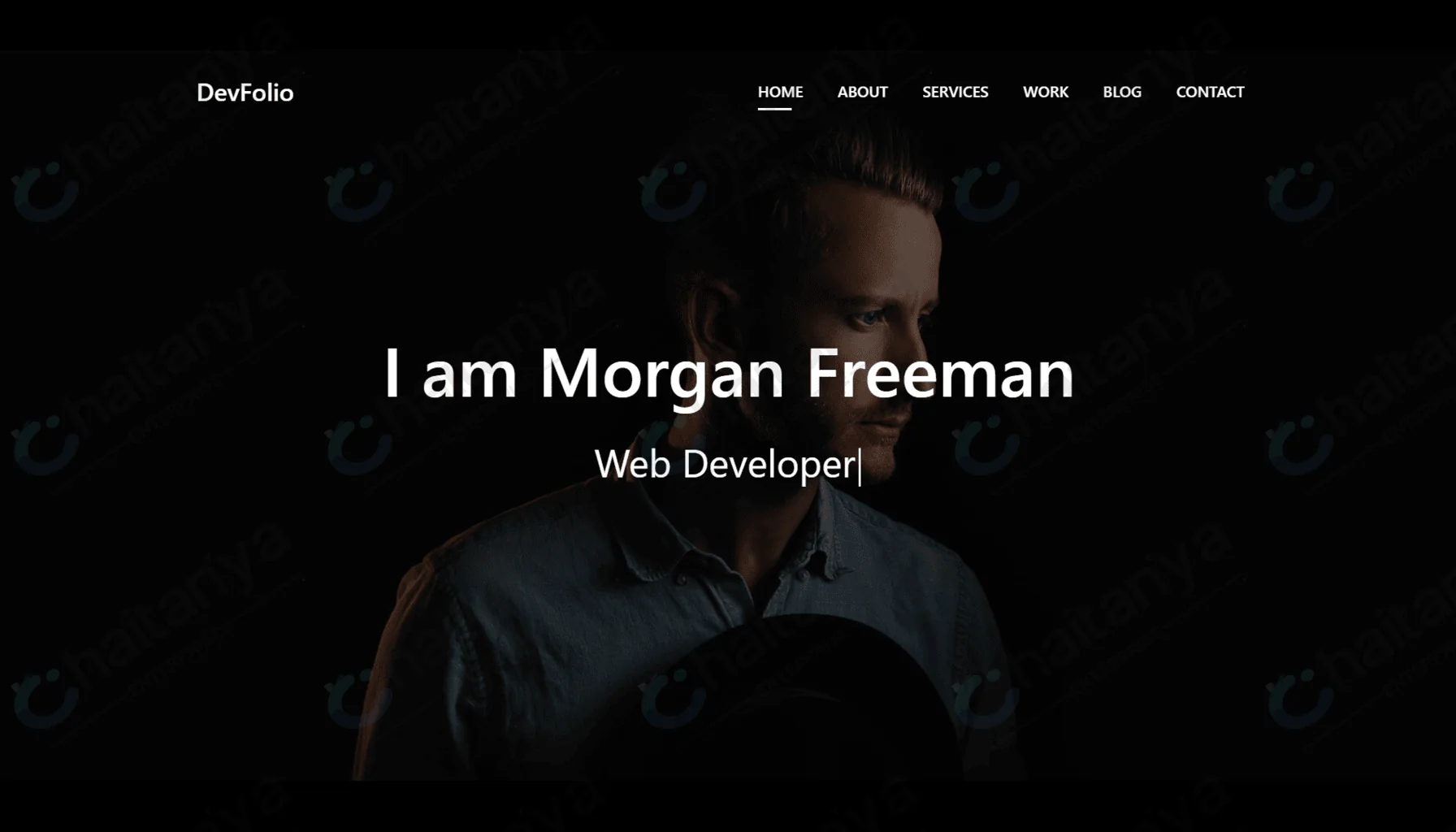 DevFolio CSS Template 2