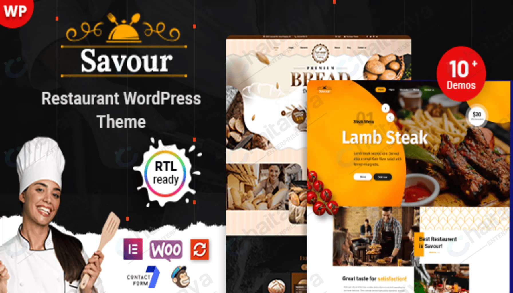 Savour v1.0.2 - Restaurant WordPress Theme